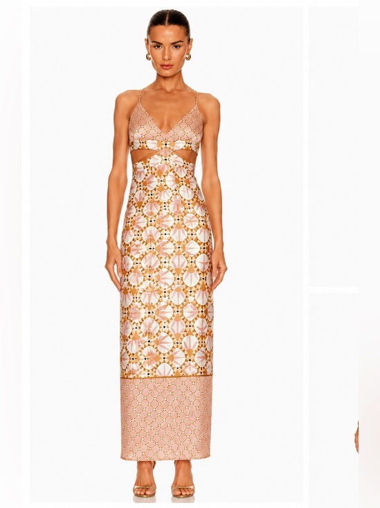 House of Harlow 1960 Dresses & Skirts - House of Harlow 1960 x REVOLVE Geo Cutout Silky Midi Dress XS